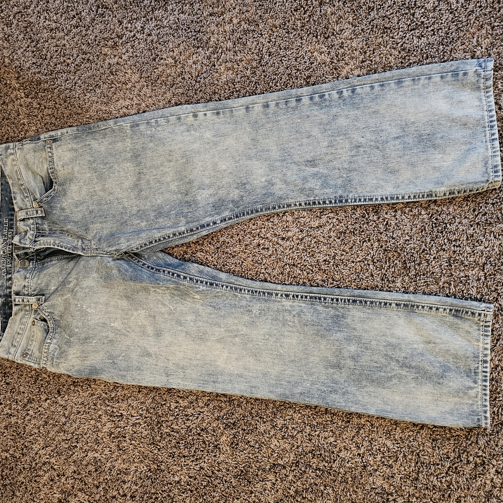 American Eagle Men's Light Blue Jeans